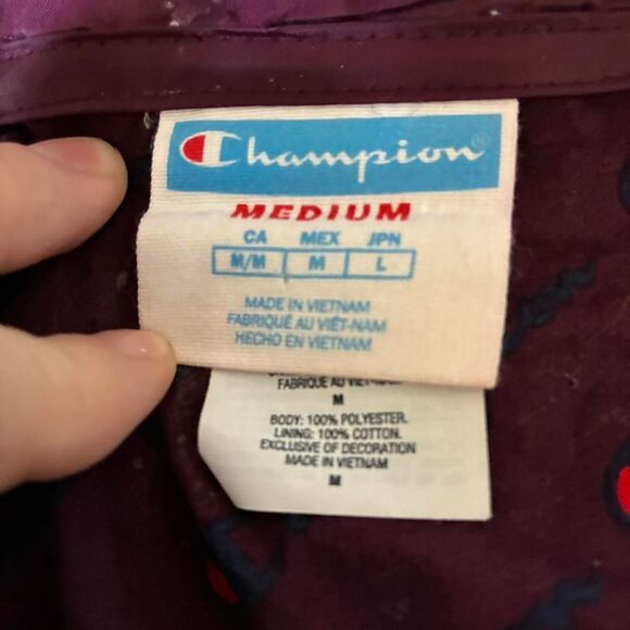 Champion Women's Burgundy and Purple Jacket - Picture 2 of 7